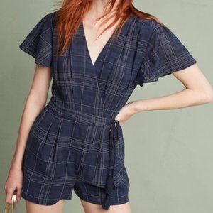 Anthropologie Greylin Kate Wrap Romper Size Small